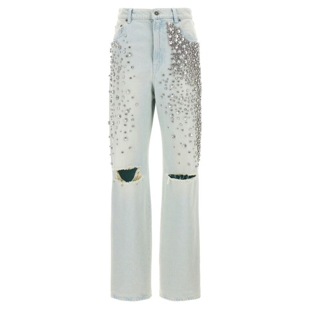 Golden Goose Blue Cotton Jeans Women's Denim